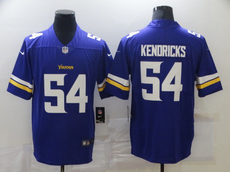 Men Minnesota Vikings #54 Kendricks Purple Nike Limited Vapor Untouchable NFL Jerseys->minnesota vikings->NFL Jersey